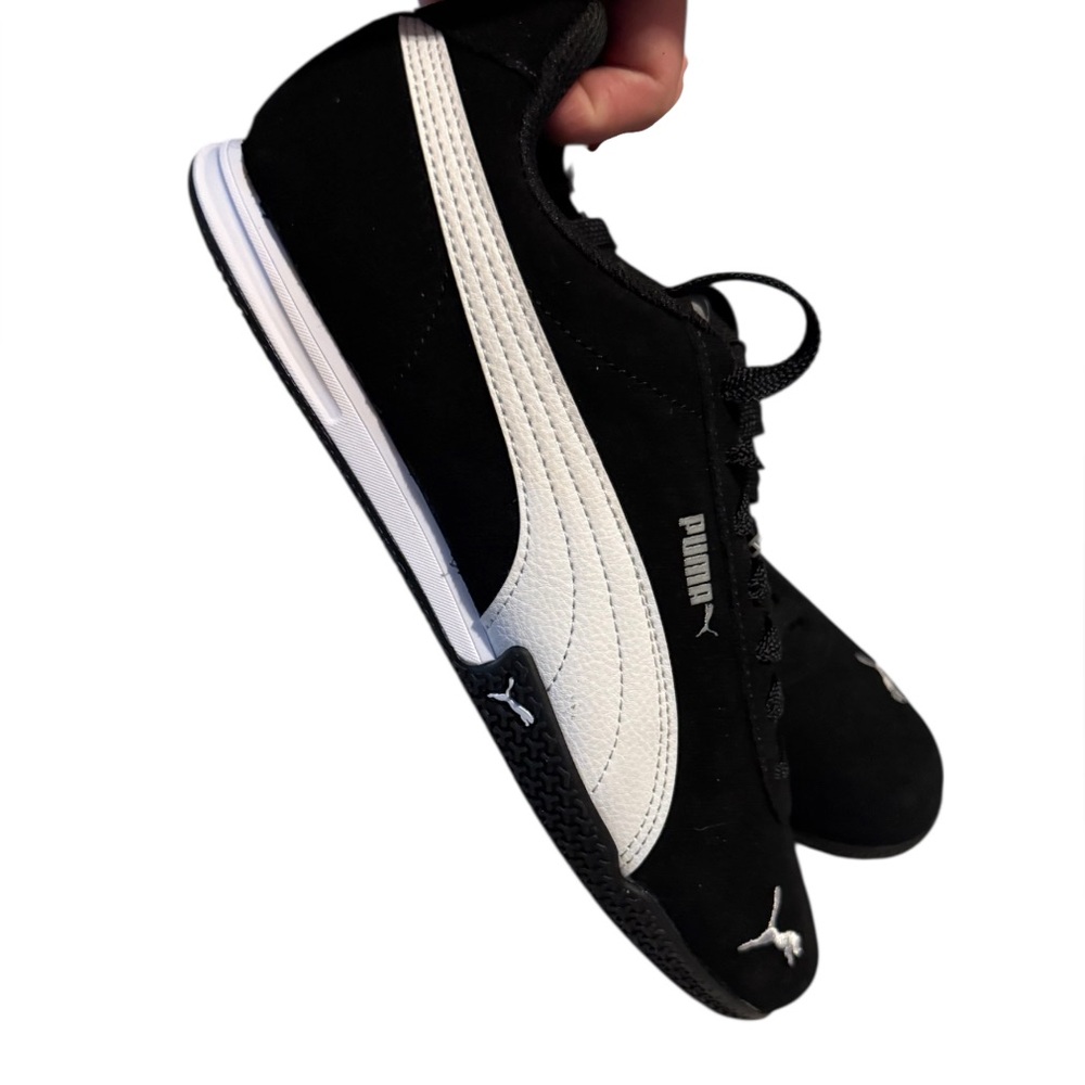 Puma Classic Black and White Speedcat - Picture 3 of 4